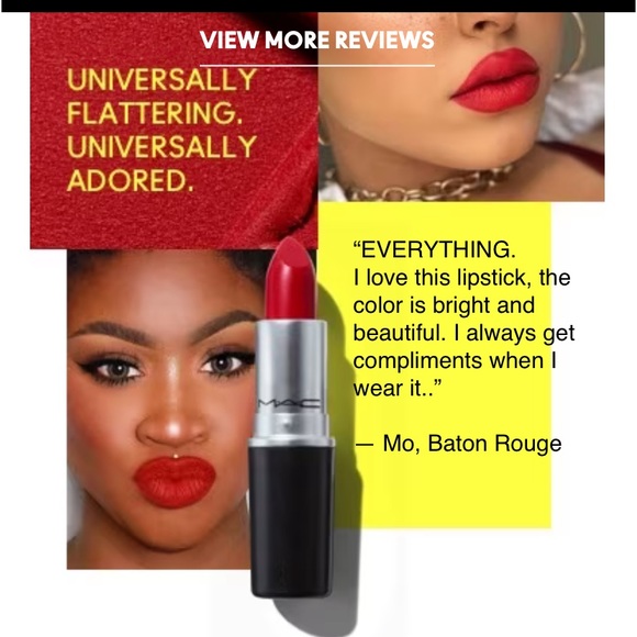 MAC Ruby Woo Retro Matte Lipstick - Picture 5 of 12